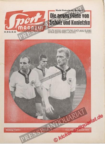 Sportmagazin Nr. 44B, 31.10.1962 bis 06.11.1962