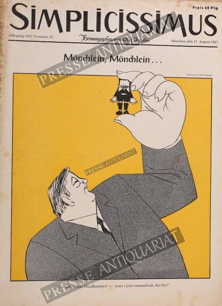 Simplicissimus, 17.08.1957 bis 23.08.1957