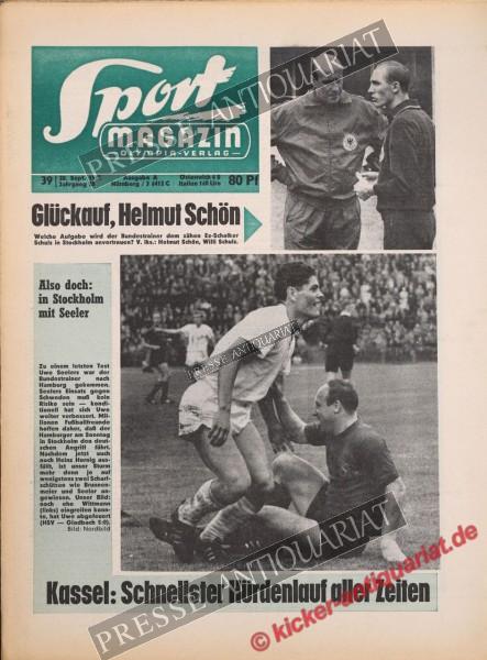 Sportmagazin Nr. 39A, 20.09.1965 bis 26.09.1965
