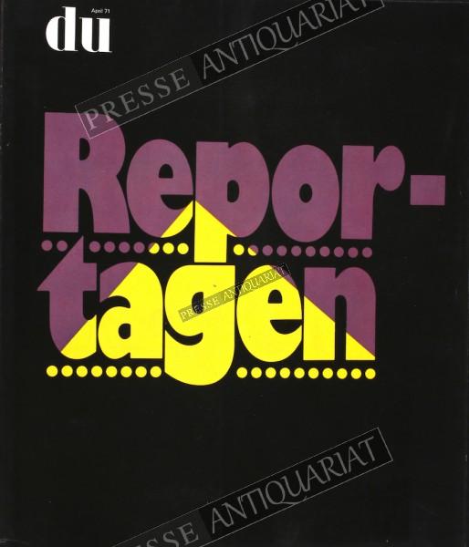 Kulturmagazin DU, 01.04.1971 bis 30.04.1971