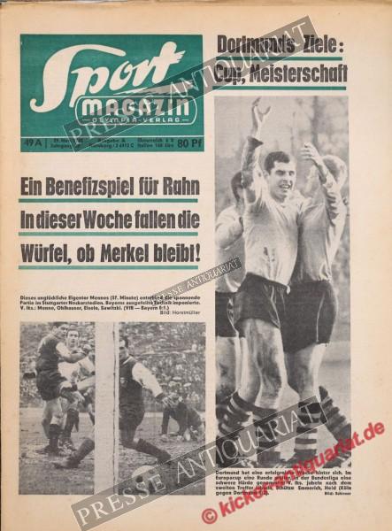 Sportmagazin Nr. 49A, 29.11.1965 bis 05.12.1965