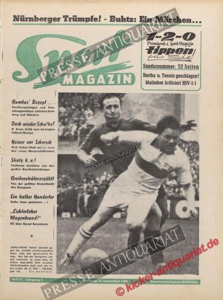 Sportmagazin Nr. 37, 13.09.1950 bis 19.09.1950