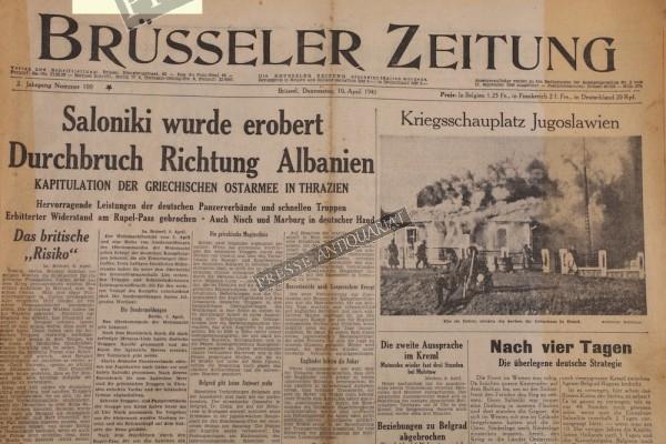 Brüsseler Zeitung, 10.04.1941