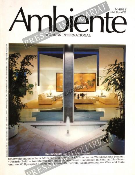 Ambiente Wohnen International, 01.04.1981 bis 30.04.1981