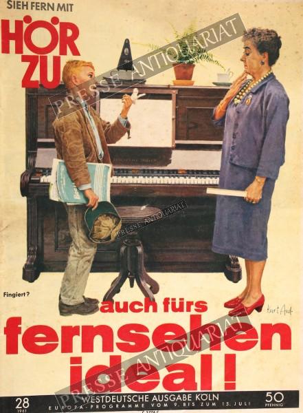 Hör Zu Rundfunkzeitung, 09.07.1961 bis 15.07.1961