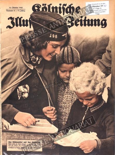 Kölnische Illustrierte Zeitung, 10.10.1940 bis 16.10.1940