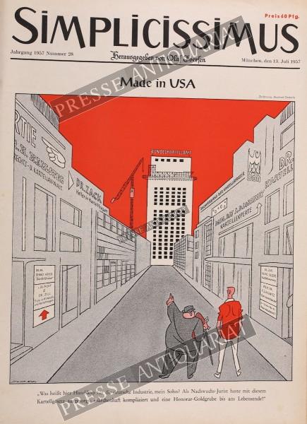Simplicissimus, 13.07.1957 bis 19.07.1957