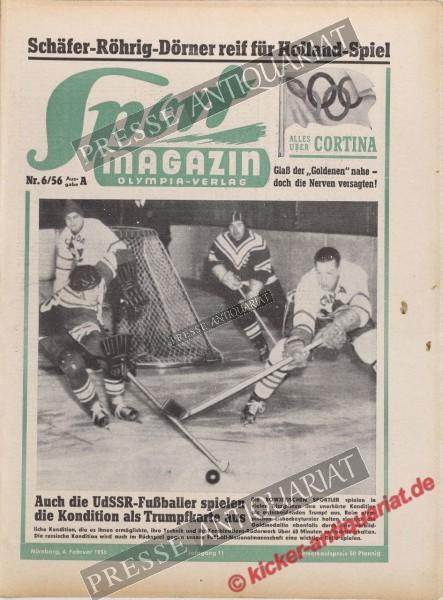 Sportmagazin Nr. 6A, 06.02.1956 bis 12.02.1956