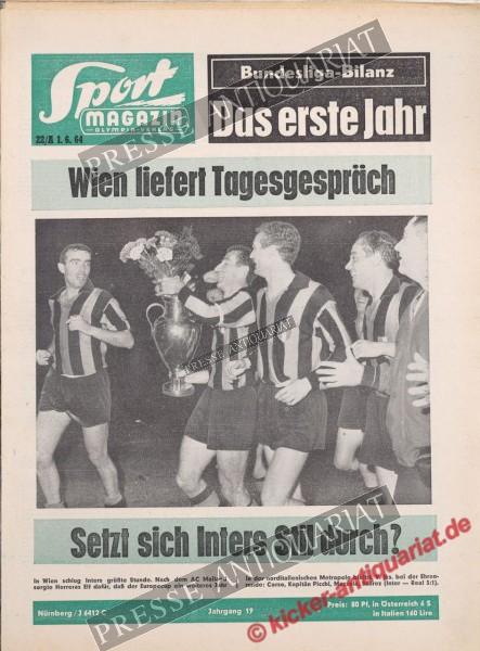 Sportmagazin Nr. 22A, 01.06.1964 bis 07.06.1964
