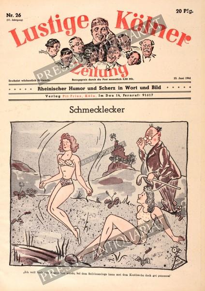 Lustige Kölner Zeitung, 25.06.1941 bis 01.07.1941