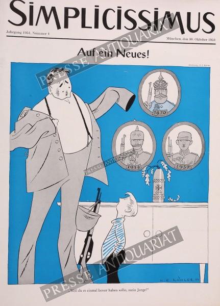 Simplicissimus, 30.10.1954 bis 05.11.1954