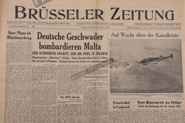Brüsseler Zeitung, 18.01.1941