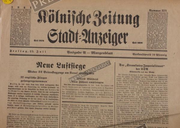 Kölnische Zeitung, 25.07.1941