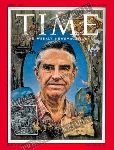 TIME Magazin – 14. November 1955 – Gouverneur W. Averell Harriman