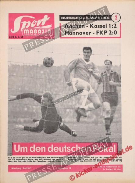 Sportmagazin Nr. 24B, 11.06.1964 bis 17.06.1964