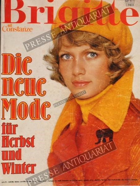 Brigitte Modemagazin, 03.09.1971 bis 16.09.1971