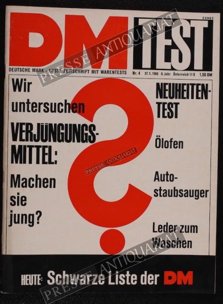 DM Die Deutsche Mark Zeitschrift mit dem Warentest, 27.01.1966 bis 02.02.1966