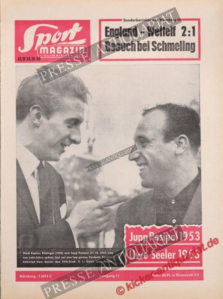 Sportmagazin Nr. 43B, 24.10.1963 bis 30.10.1963