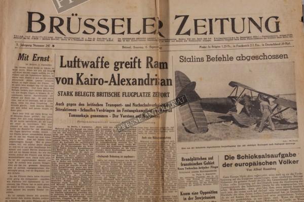 Brüsseler Zeitung, 06.09.1942