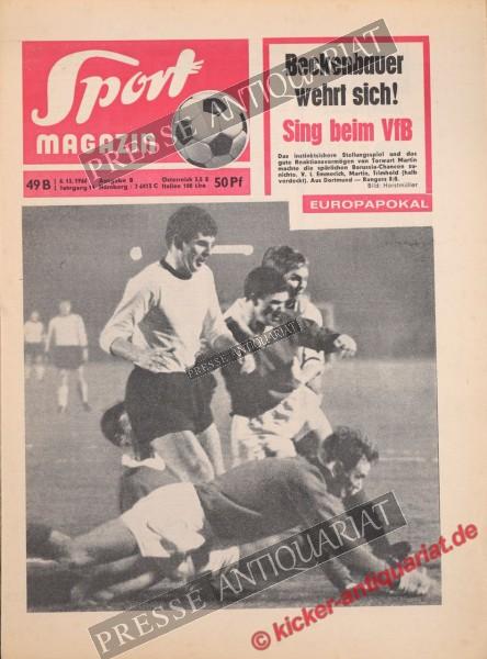 Sportmagazin Nr. 49B, 08.12.1966 bis 14.12.1966