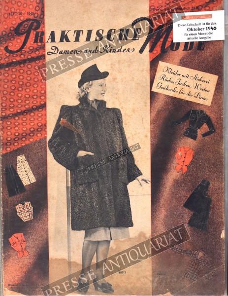 Praktische Mode, 01.10.1940 bis 31.10.1940