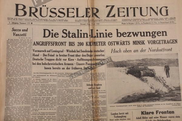 Brüsseler Zeitung, 13.07.1941