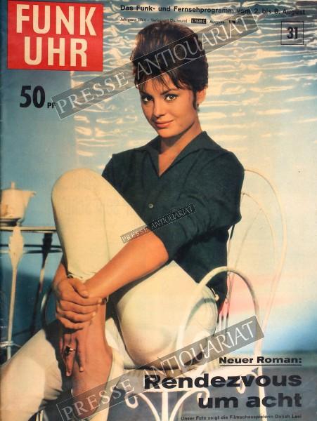 Funk Uhr Rundfunkzeitung, 02.08.1961 bis 08.08.1961