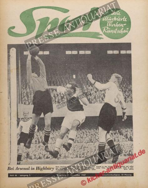 Sportmagazin Nr. 44, 05.11.1947 bis 11.11.1947