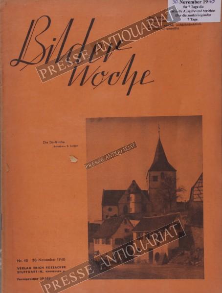 Bilder Woche, 30.11.1940 bis 06.12.1940