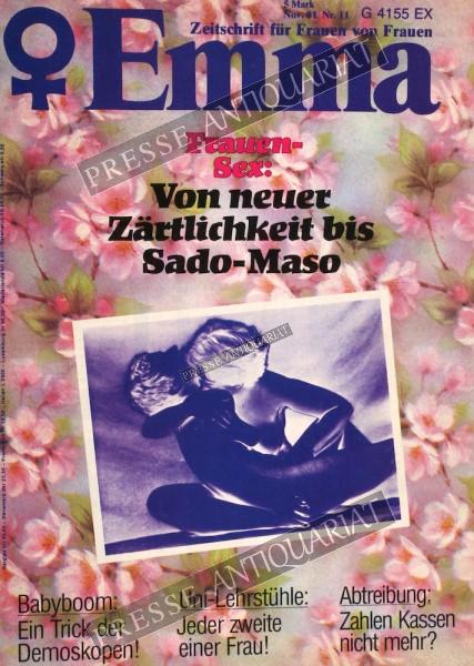 Emma Zeitschrift, 01.11.1981 bis 30.11.1981