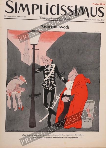 Simplicissimus, 09.03.1957 bis 15.03.1957