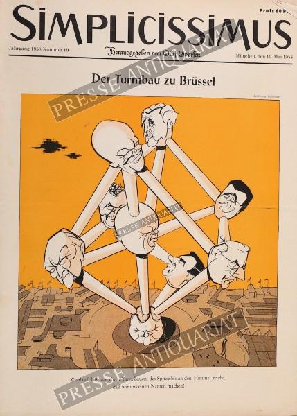 Simplicissimus, 10.05.1958 bis 16.05.1958