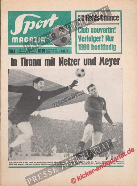 Sportmagazin Nr. 50A, 11.12.1967 bis 17.12.1967