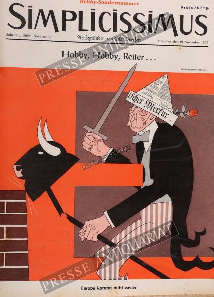 Simplicissimus, 19.11.1960 bis 25.11.1960