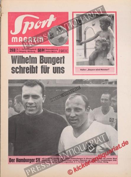 Sportmagazin Nr. 29B, 20.07.1967 bis 26.07.1967