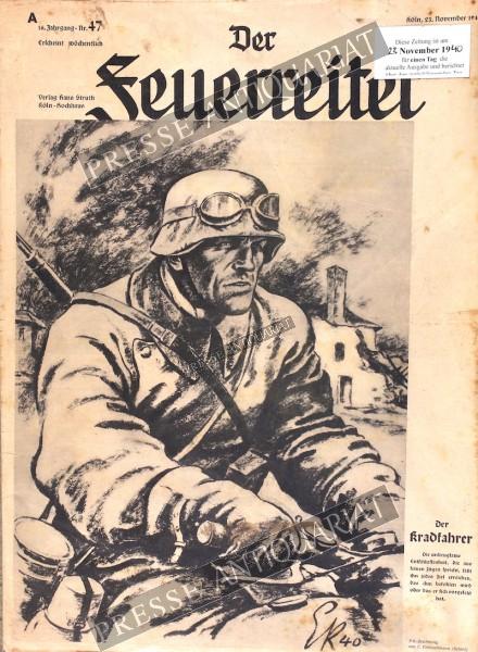 Feuerreiter, 23.11.1940 bis 29.11.1940