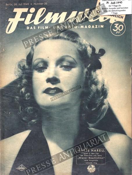 Filmwelt, 26.07.1940 bis 01.08.1940