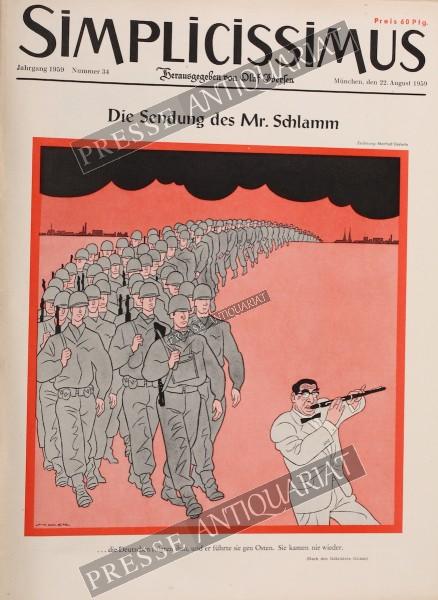 Simplicissimus, 22.08.1959 bis 28.08.1959