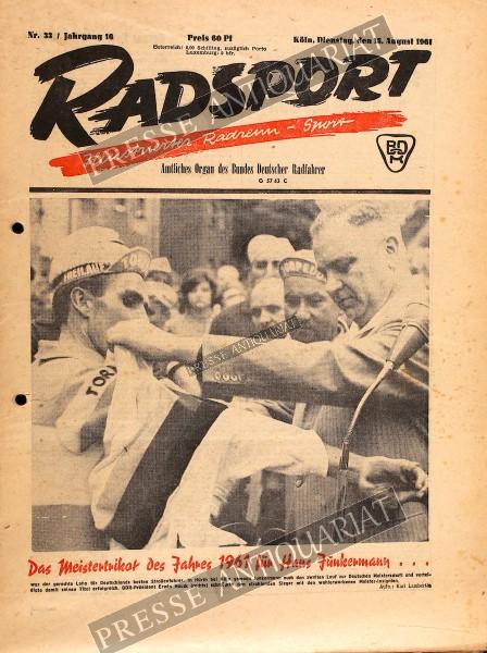 Radsport Illustrierte, 15.08.1961 bis 21.08.1961