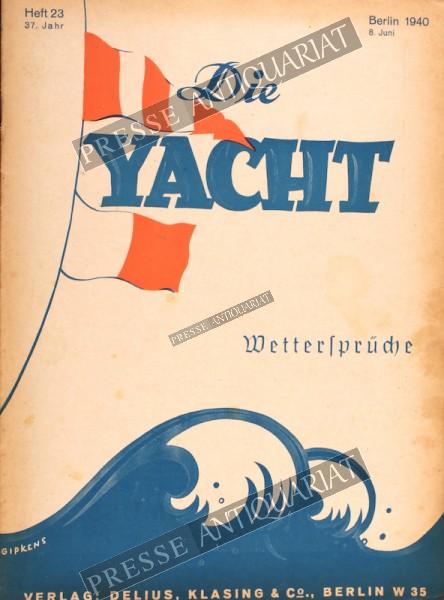 Die Yacht Magazin, 08.06.1940 bis 07.07.1940