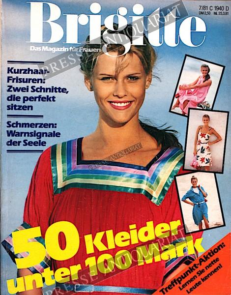 Brigitte Modemagazin, 25.03.1981 bis 07.04.1981