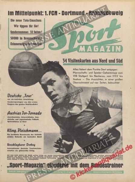 Sportmagazin Nr. 33, 16.08.1950 bis 22.08.1950
