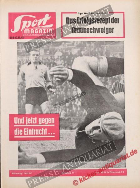 Sportmagazin Nr. 42B, 17.10.1963 bis 23.10.1963
