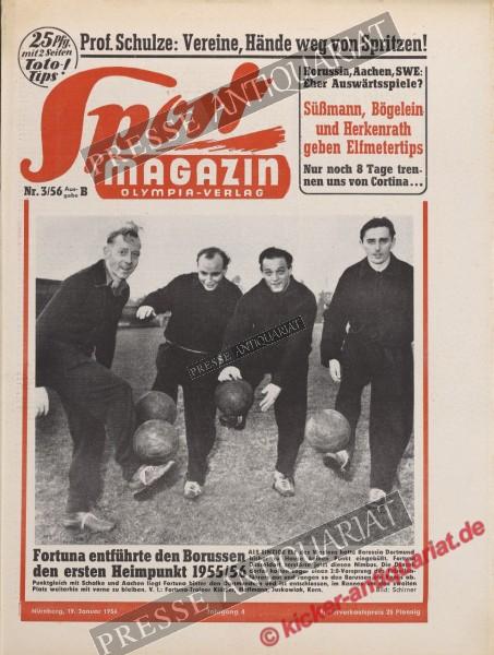 Sportmagazin Nr. 3B, 19.01.1956 bis 25.01.1956