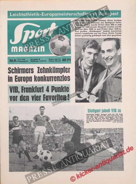 Sportmagazin Nr. 36A, 05.09.1966 bis 11.09.1966