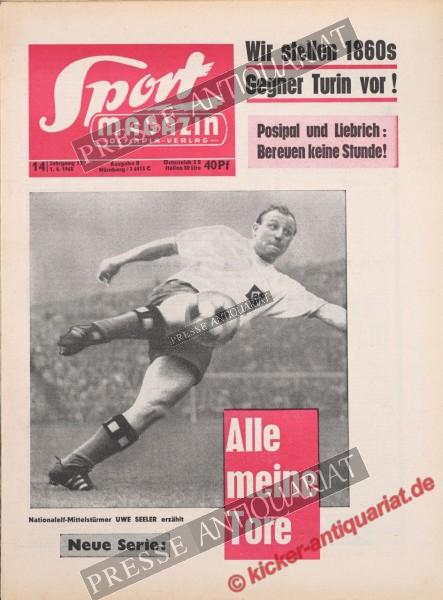 Sportmagazin Nr. 14B, 01.04.1965 bis 07.04.1965