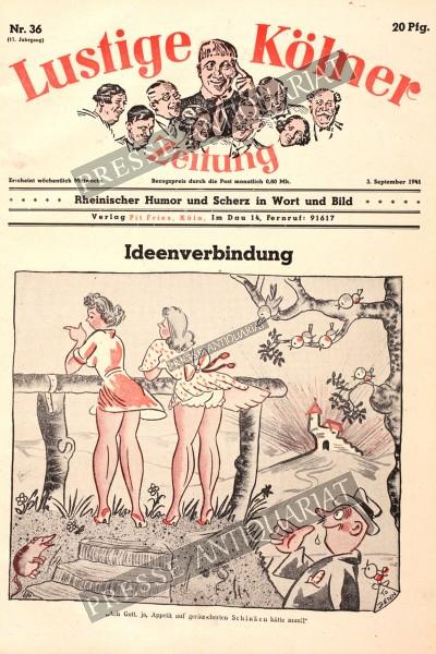 Lustige Kölner Zeitung, 03.09.1941 bis 09.09.1941