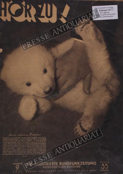 Rundfunkzeitung Hörzu, 25.02.1951 bis 03.03.1951