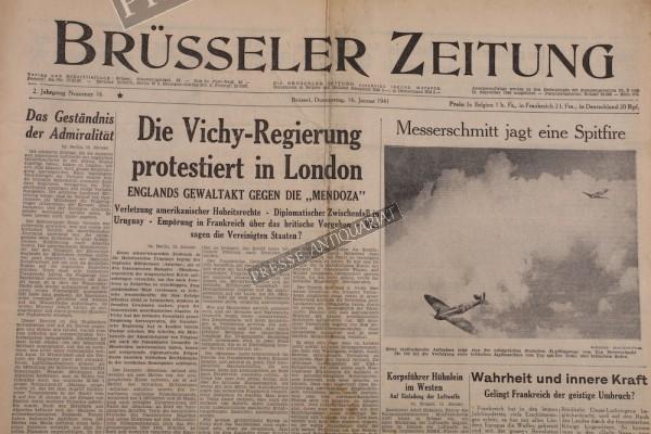 Brüsseler Zeitung, 16.01.1941