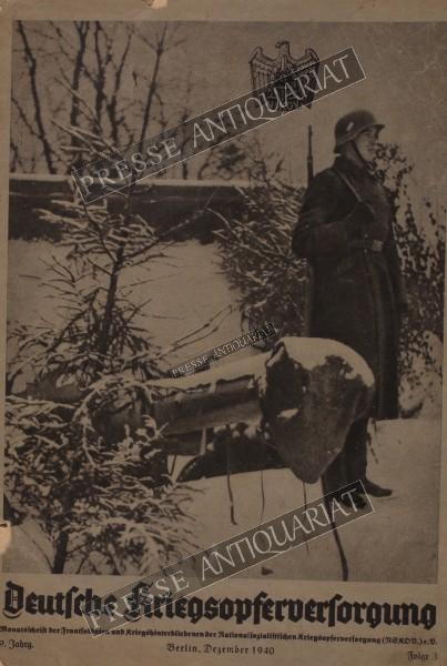 Deutsche Kriegsopferversorgung, 01.12.1940 bis 31.12.1940